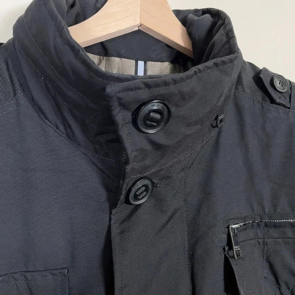 Marc New York Mens Xlarge Utility Winter Button Quilted Lined Bomber Jacket - Picture 8 of 16